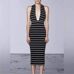 Bec & Bridge striped bodycon dress